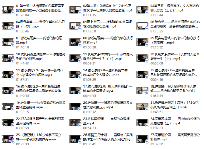 【嘉琪】新时代聊天黑科技—猎心法则-PUA泡学资源网 | 收录全网PUA和情感课程