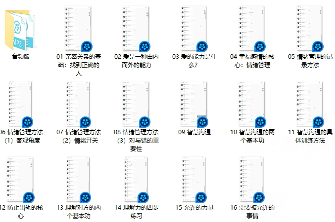 男哥情感《亲密关系-维护感情必修课》