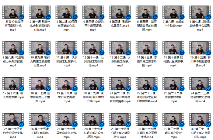 墨菲讲堂《高能内核》-PUA泡学资源网 | 收录全网PUA和情感课程