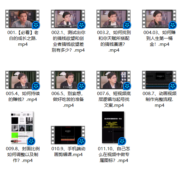 天边的老白《搞钱课》