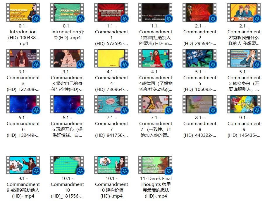 德里克《十戒》中文版-PUA泡学资源网 | 收录全网PUA和情感课程